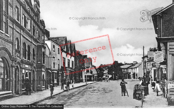 Photo of Chipping Ongar, High Street c.1890