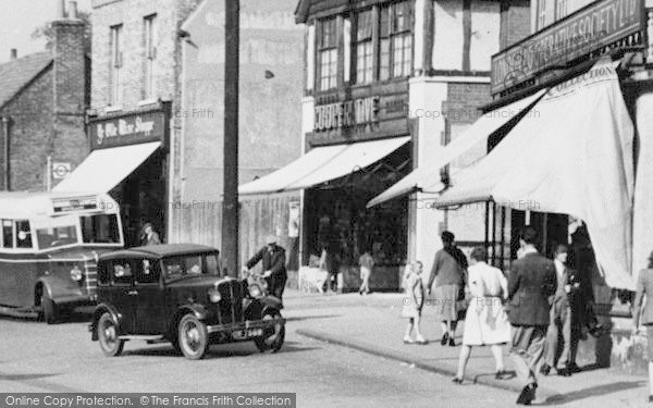 Photo of Chipping Ongar, High Street c.1955