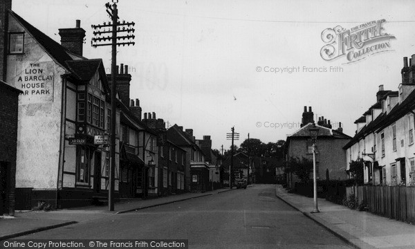 Photo of Chipping Ongar, High Street c.1955