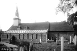 St Martin's Church 1906, Chipping Ongar