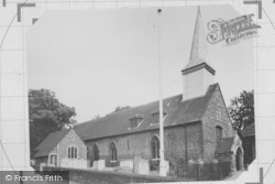 St Martin's Church c.1955, Chipping Ongar