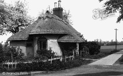 Chipping Ongar, the Lodge, Shelley Hall c1950