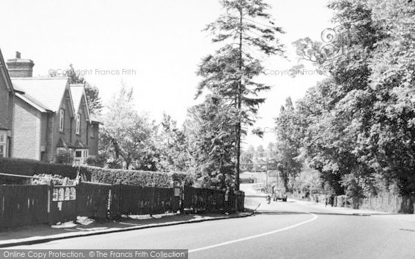 Photo of Chipping Ongar, The Main Road c.1955