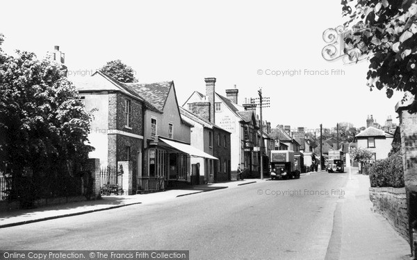 Photo of Chipping Ongar, The Main Street c.1955