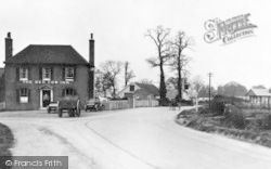 The Red Cow Inn, Shelley c.1920, Chipping Ongar