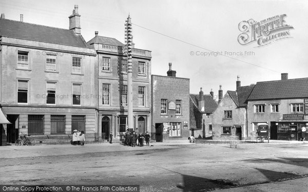 Photo of Chipping Sodbury, Bank And Post Office 1904