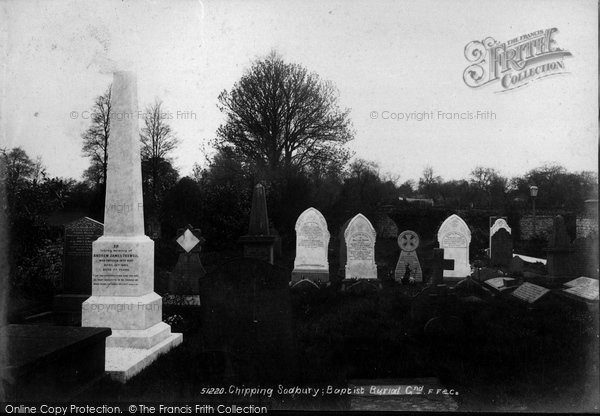 Photo of Chipping Sodbury, Baptist Burial Ground 1904