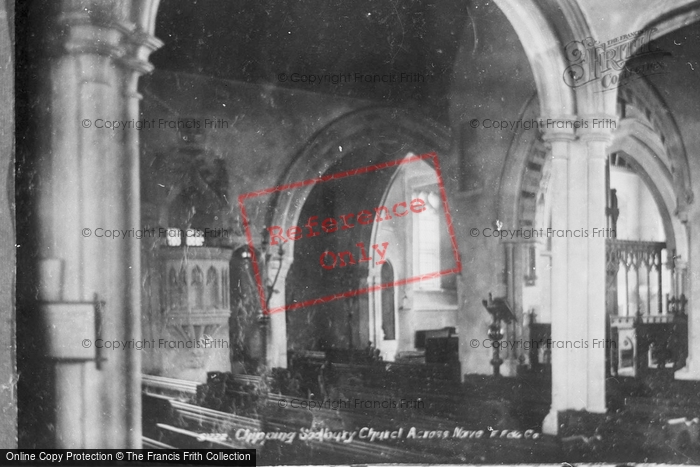Photo of Chipping Sodbury, Church, Across Nave 1904