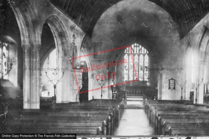 Photo of Chipping Sodbury, Church Nave 1904