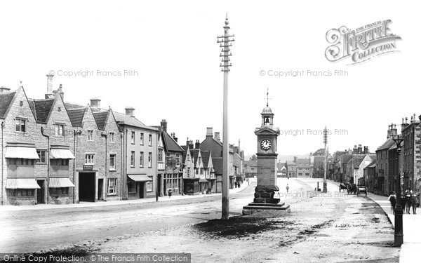 Photo of Chipping Sodbury, Clock Tower And High Street 1903