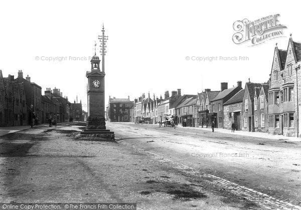Photo of Chipping Sodbury, High Street And Clock Tower 1903