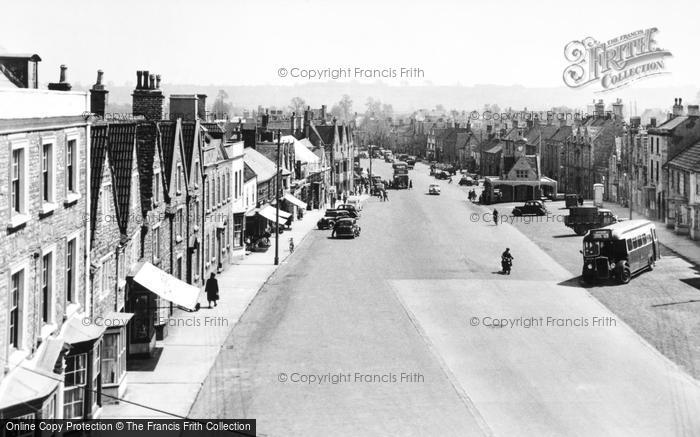 Photo of Chipping Sodbury, High Street c.1955