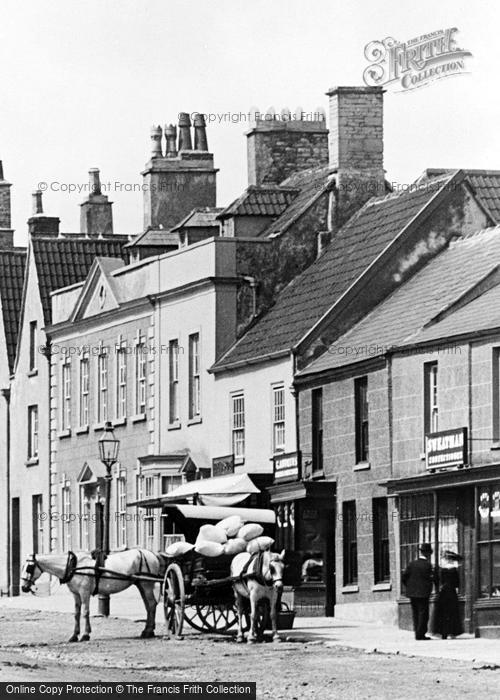 Photo of Chipping Sodbury, Horse And Cart Delivery 1903