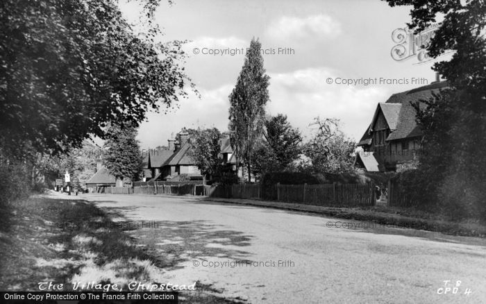 Photo of Chipstead, The Village c.1955