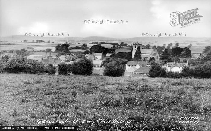 Photo of Chirbury, General View c.1955