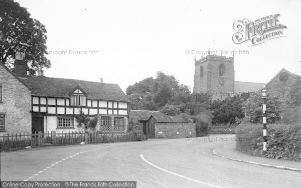 Photo of Chirbury, The Village And Church c.1950