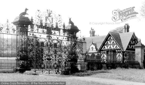 Photo of Chirk, Castle Gates 1959