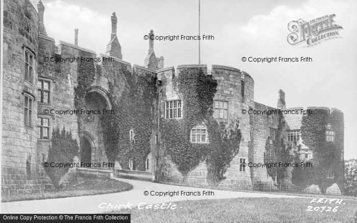 Photo of Chirk, Castle, North Gate 1888
