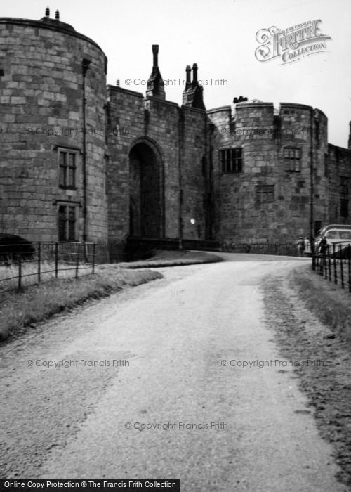 Photo of Chirk, Castle, The Approach And Gatehouse 1948