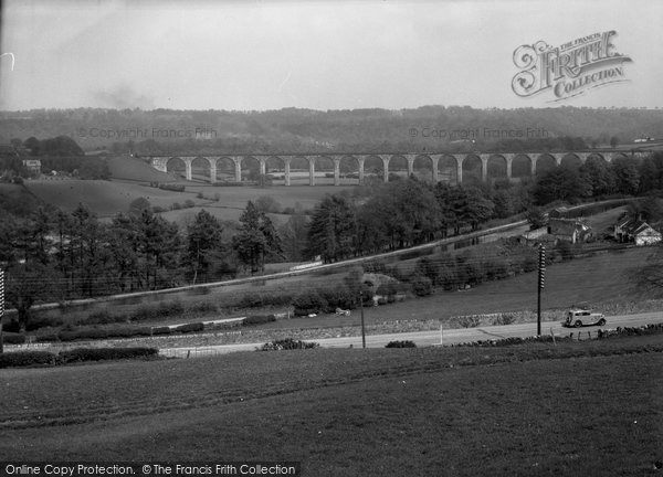 Photo of Chirk, Cefn Viaduct 1939