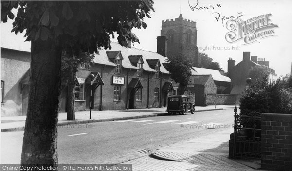 Photo of Chirk, Church Street 1953