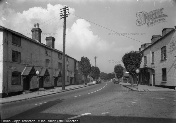 Photo of Chirk, Church Street 1953