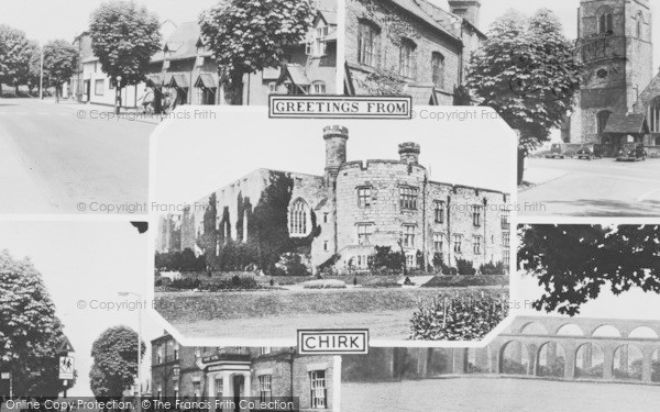 Photo of Chirk, Composite c.1955
