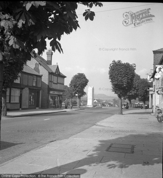 Photo of Chirk, Memorial Corner 1953