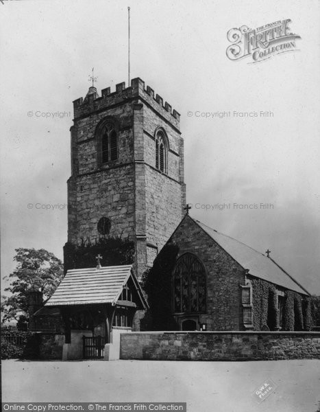 Photo of Chirk, St Mary's Church c.1930