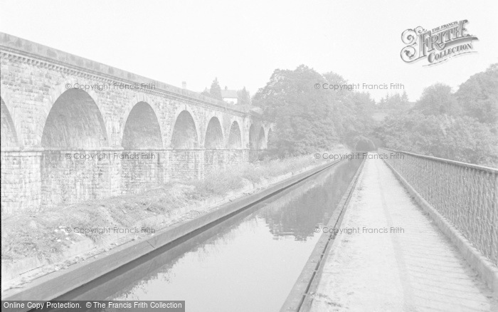 Photo of Chirk, The Canal And Viaduct 1955