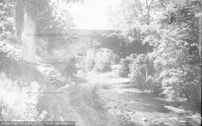 Photo of Chirk, The Dee And Bridge c.1930