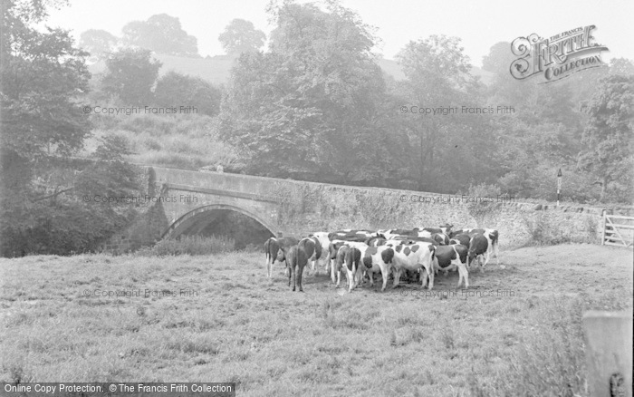 Photo of Chirk, The Old Bridge 1955