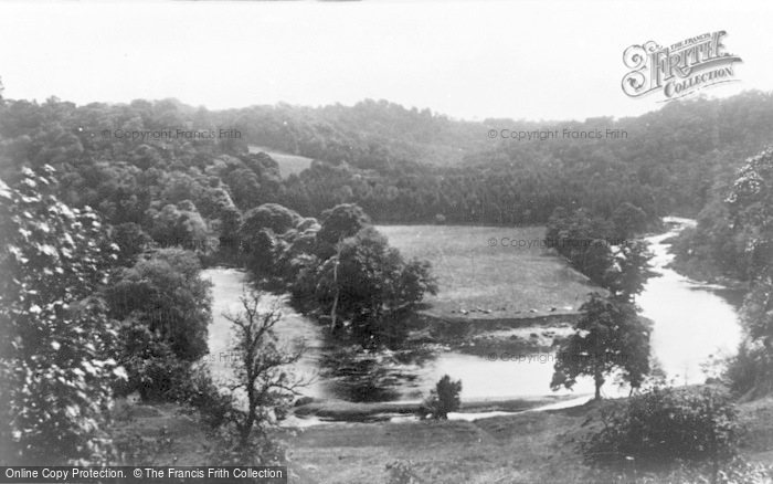 Photo of Chirk, The River Dee And Meadows c.1930