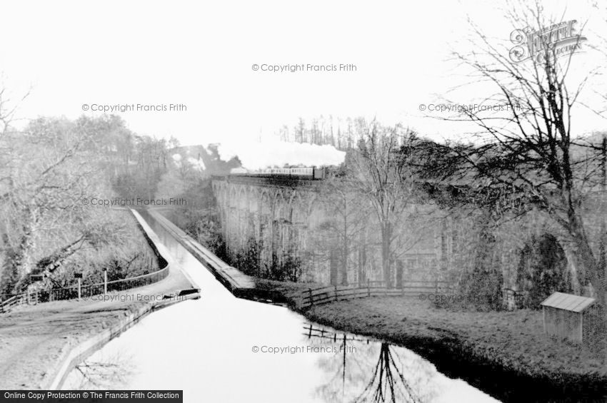 Chirk, Viaduct and Aqueduct c1955