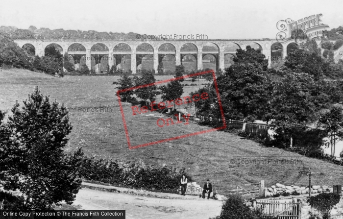 Photo of Chirk, Viaduct From Glyn Valley c.1880