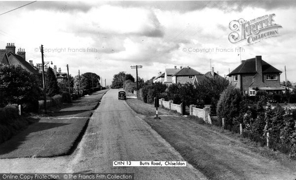 Photo of Chiseldon, Butts Road c.1960