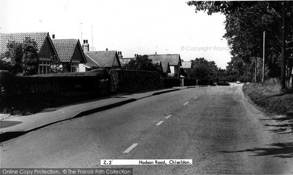 Photo of Chiseldon, Hodson Road c.1960