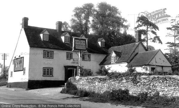 Photo of Chiselhampton, The Coach And Horses c.1955