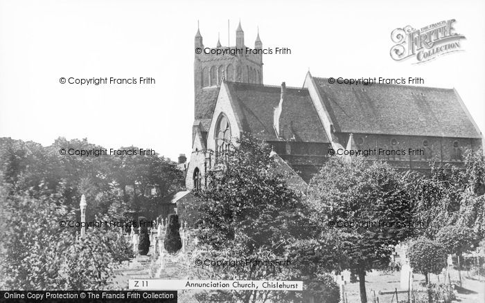 Photo of Chislehurst, Annunciation Church c.1960