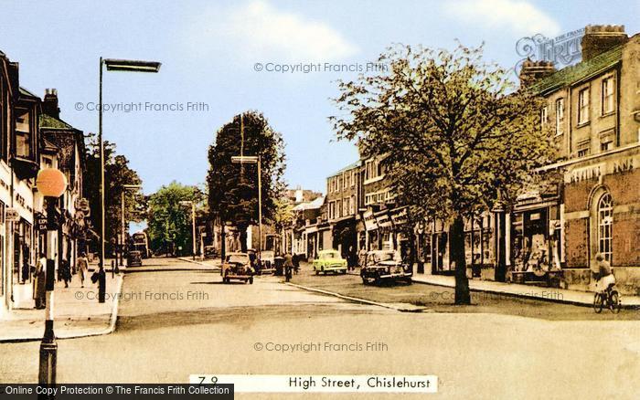 Photo of Chislehurst, High Street c.1960 - Francis Frith