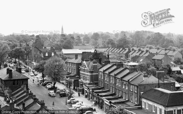 Photo of Chislehurst, High Street From Church Tower c.1960