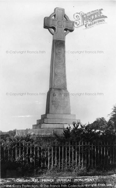 Photo of Chislehurst, Prince Imperial Monument 1900