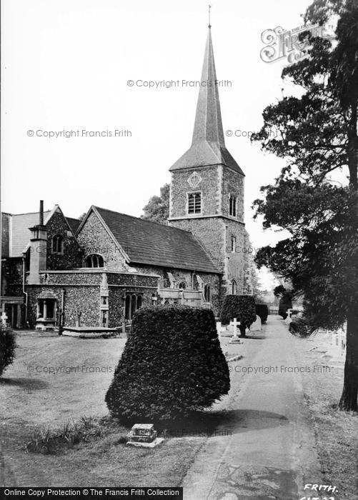 Photo of Chislehurst, St Nicholas Church c.1955