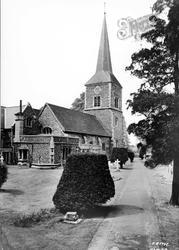 St Nicholas Church c.1955, Chislehurst