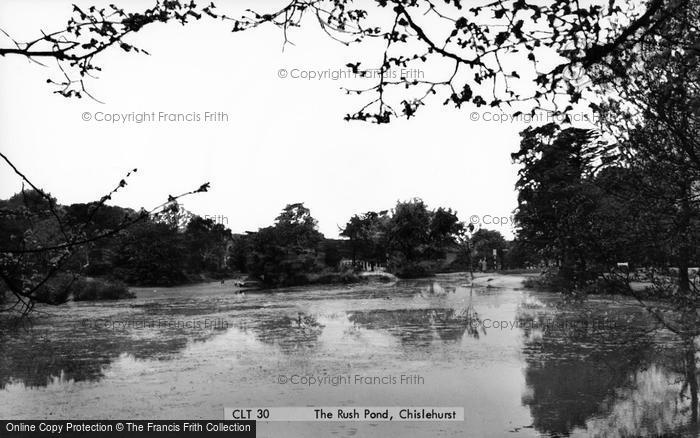 Photo of Chislehurst, The Rush Pond c.1960