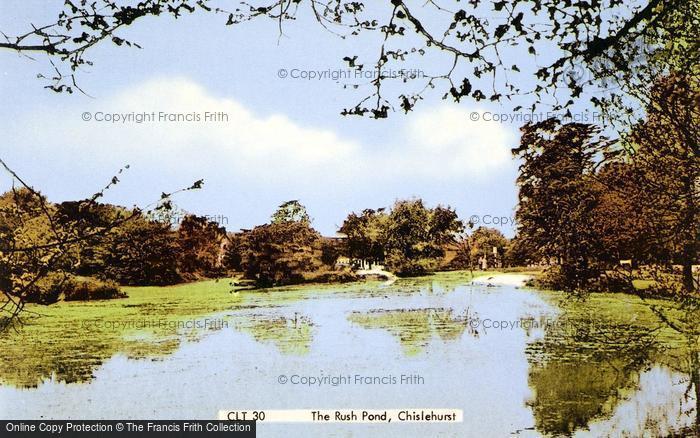 Photo of Chislehurst, The Rush Pond c.1960
