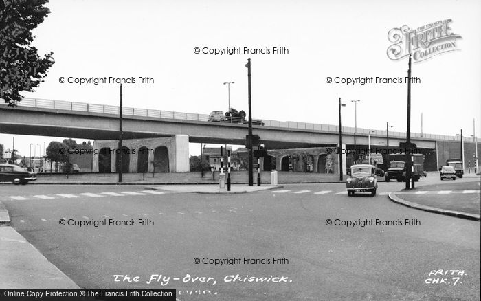 Photo of Chiswick, Flyover c.1960