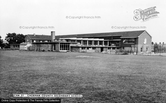 Photo of Chobham, County Secondary School c.1960