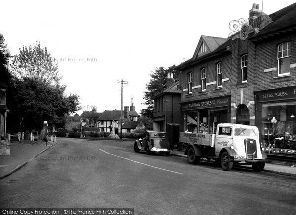 Photo of Chobham, High Street c.1955