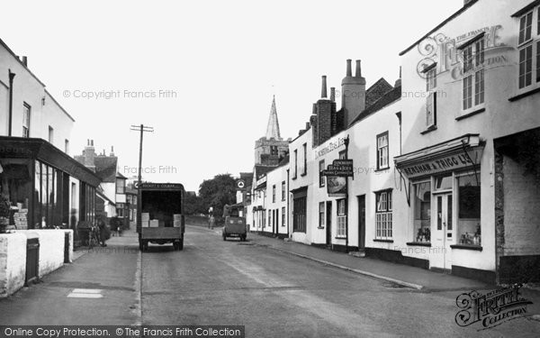 Photo of Chobham, High Street c1955